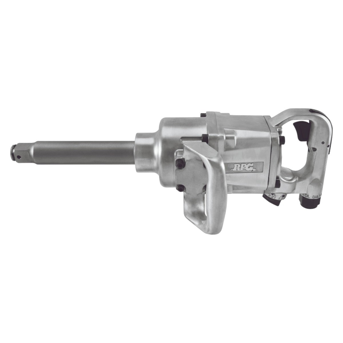 1" Drive Super Duty Air Impact Wrench w/ 6" Extended Anvil