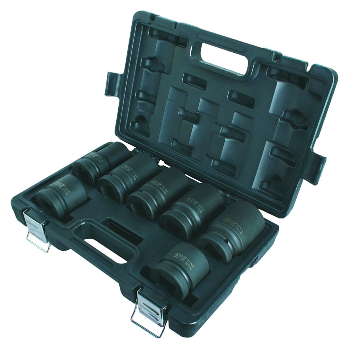 1" Drive 7 pc. Deep Metric Truck Impact Socket Set