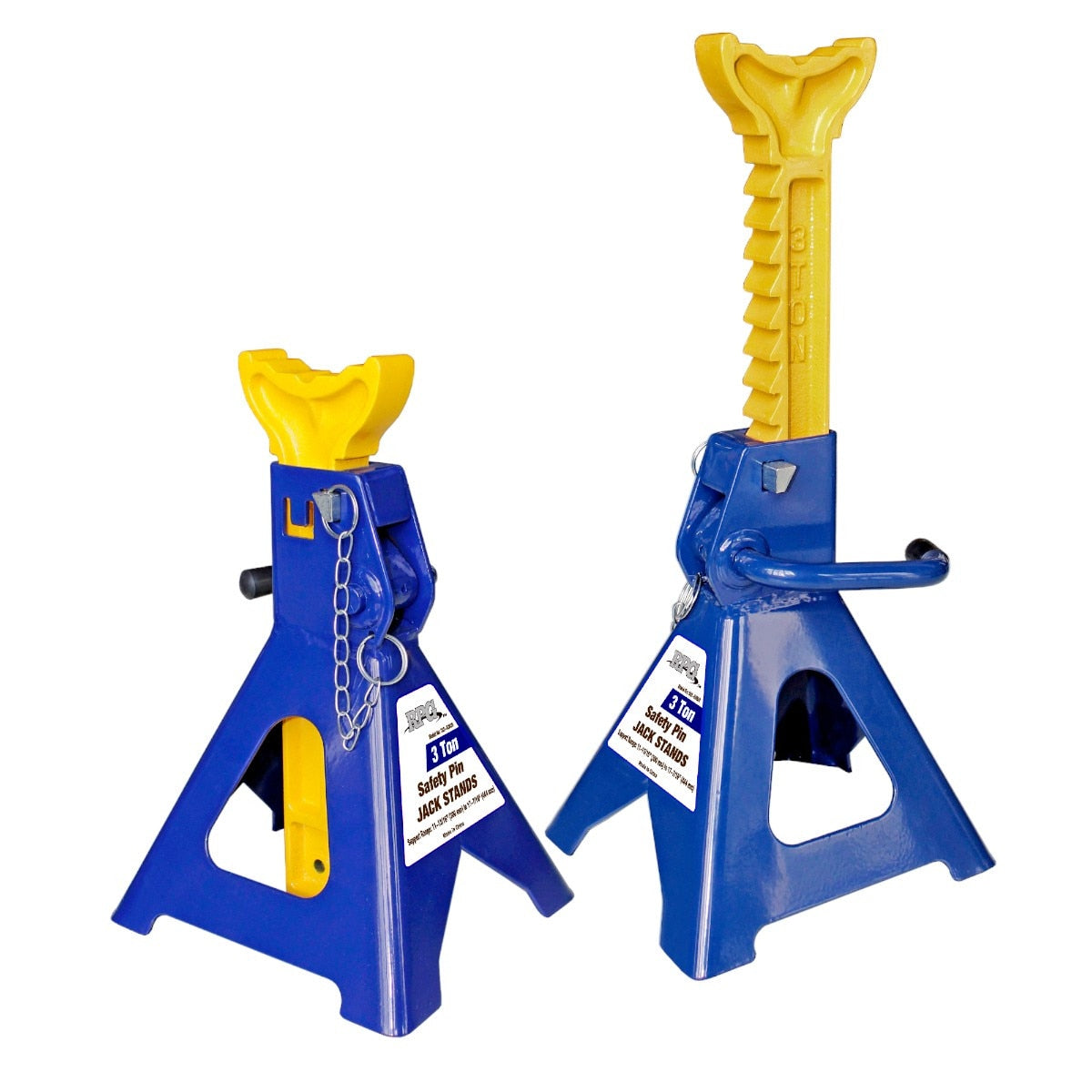 RPG 3-Ton Jack Stands w/ Safety Lock - Pair
