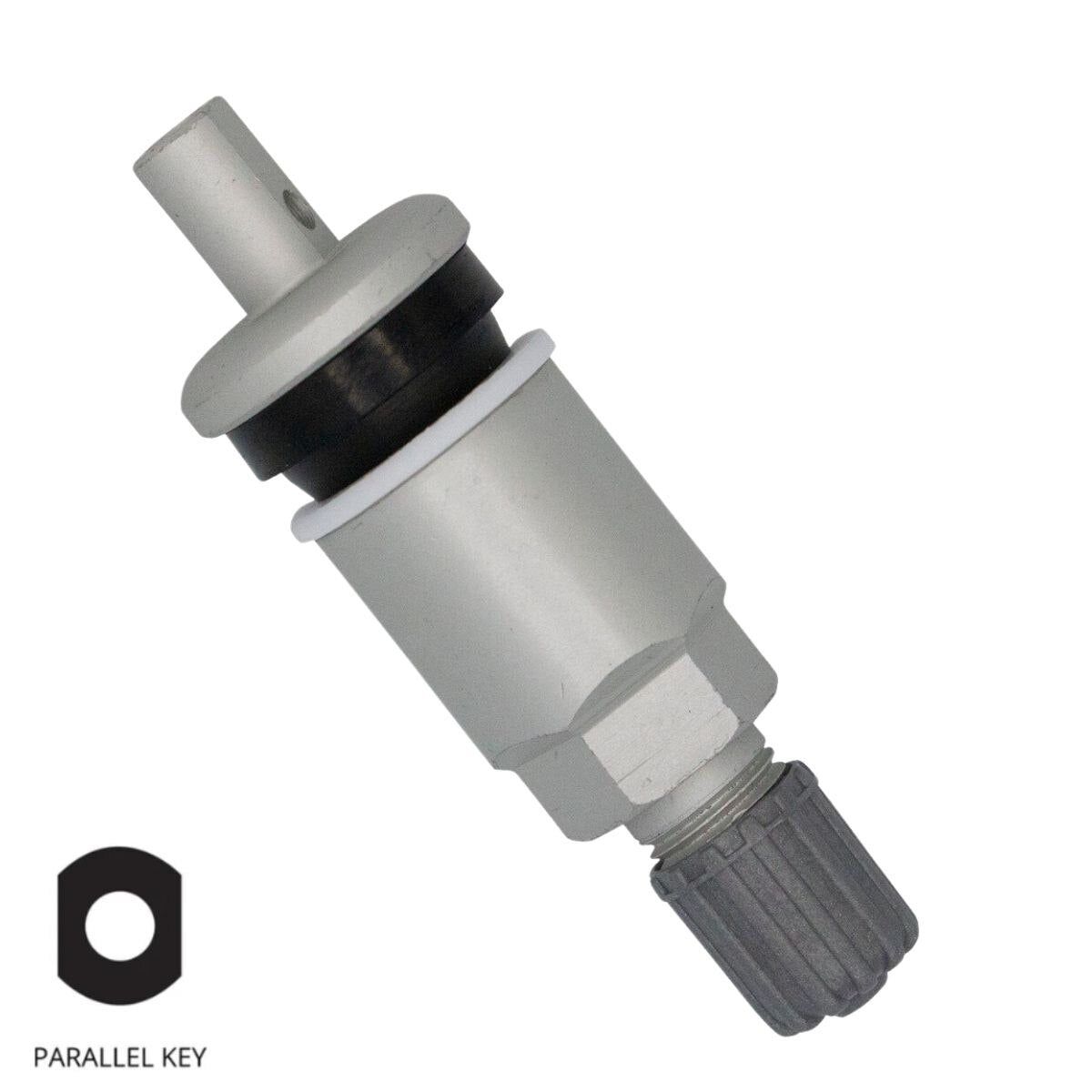 Replacement Metal TPMS Valve w/ Parallel Key