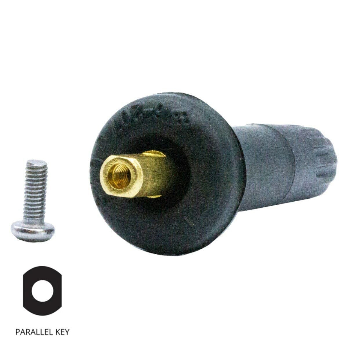 TPMS Valve Stem w/ Pre-Threaded Inside Hole - Bag of 100 Valves
