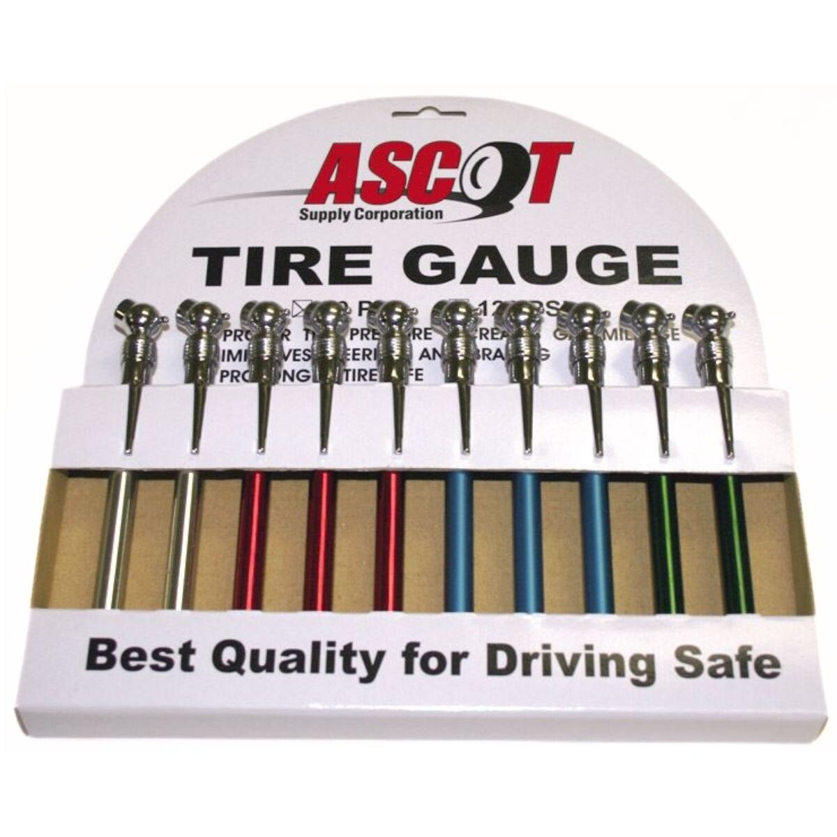 Counter Display of 10 High Pressure Gauges - 120 PSI Max.