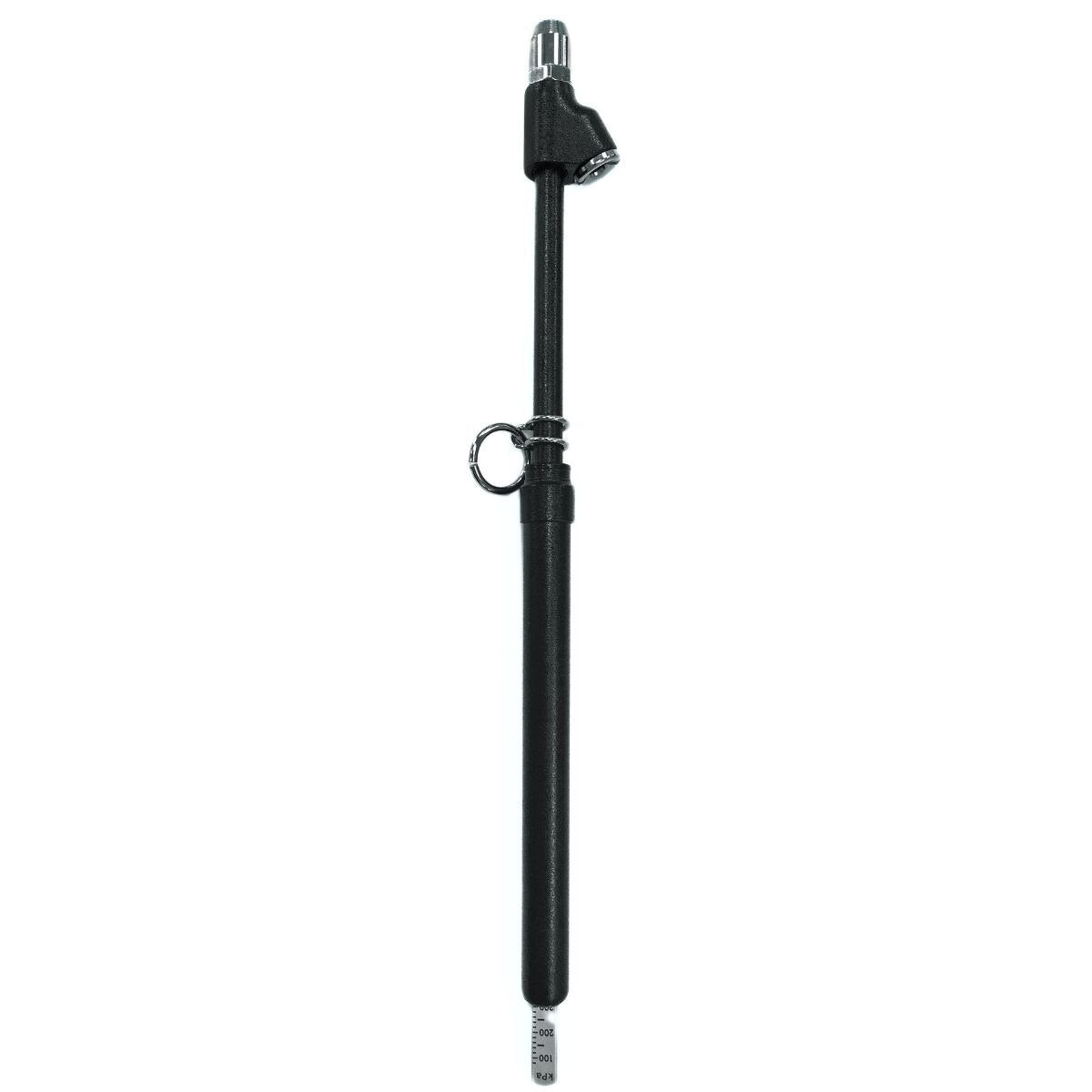 Dual Chuck Service Gauge Black Epoxy Straight-On/ Angled - Metal Bar