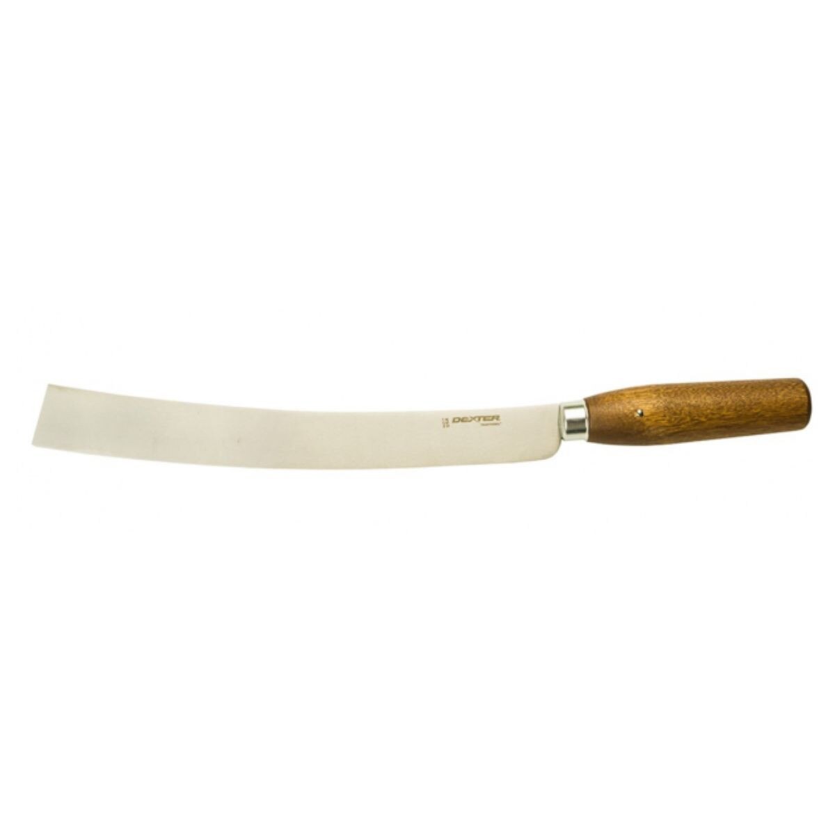 10" x 1-1/4" Curved Square Point Rubber Knife