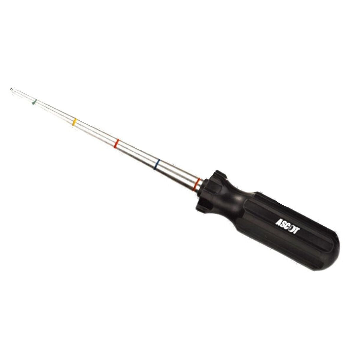 Color Coded Tire Injury Measuring Tool