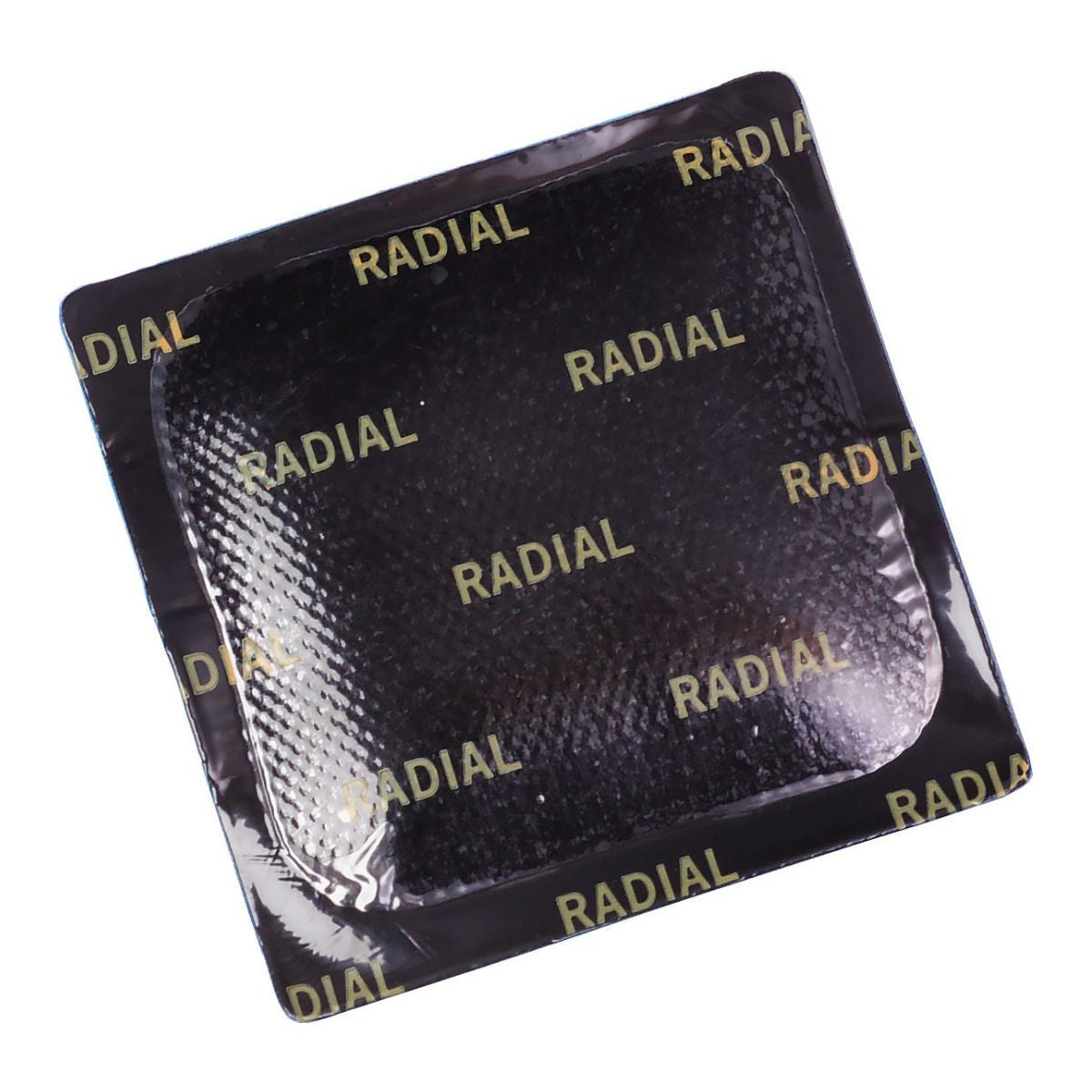 Medium Square Universal Radial/Bias Repair (2-1/4") - 50/Box - Black Gum/Blue Plastic