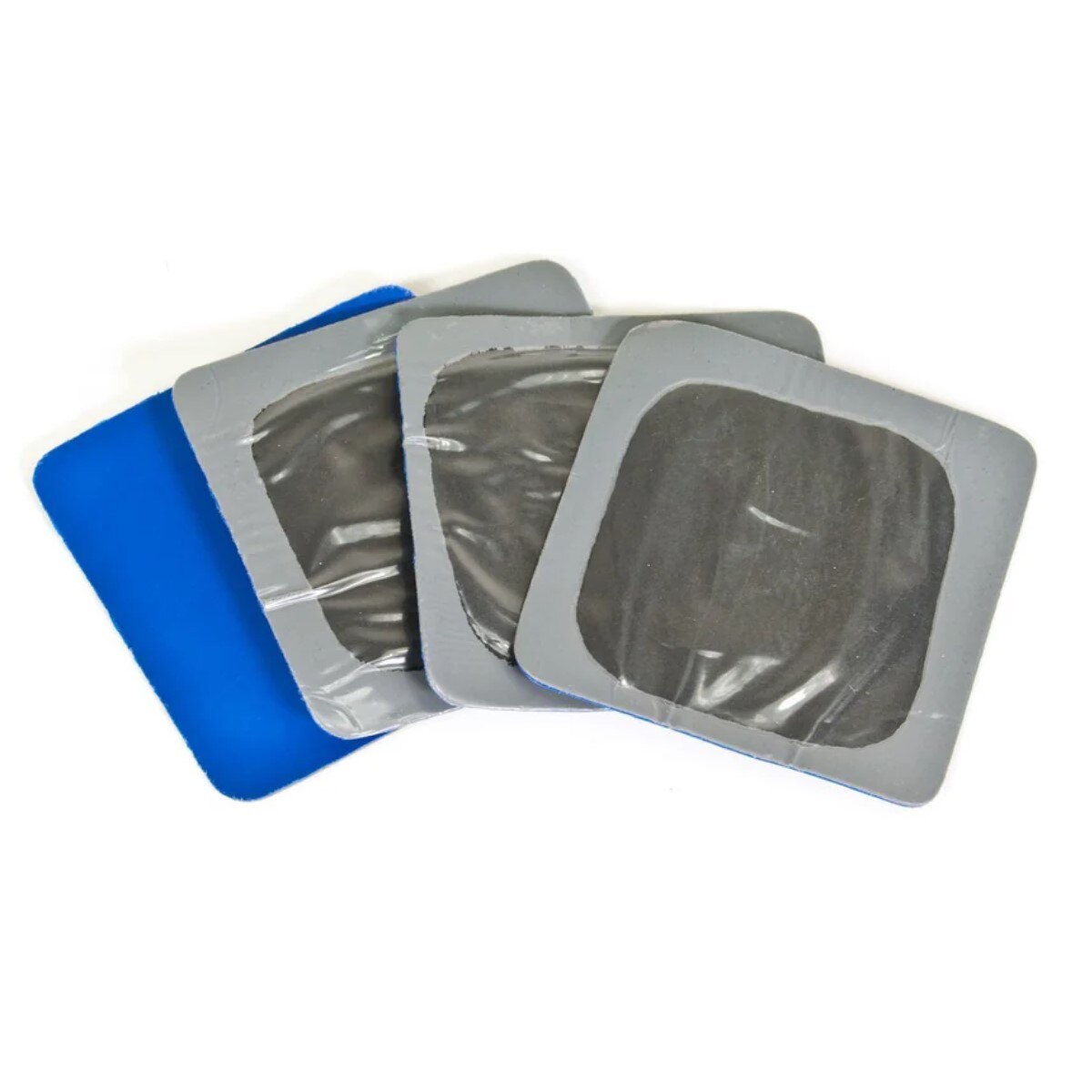 Medium Square Universal Radial/Bias Repair (2-1/8") - 1000/Box - Grey Gum/Blue Plastic