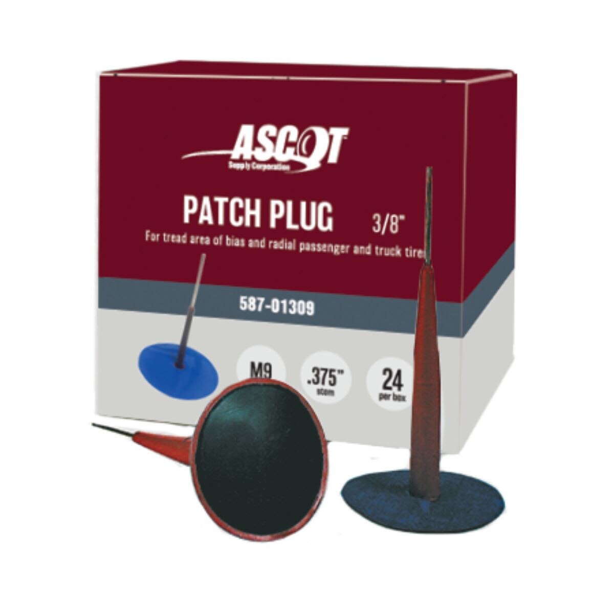 1/4" Plug-N-Patch - 24 per Box