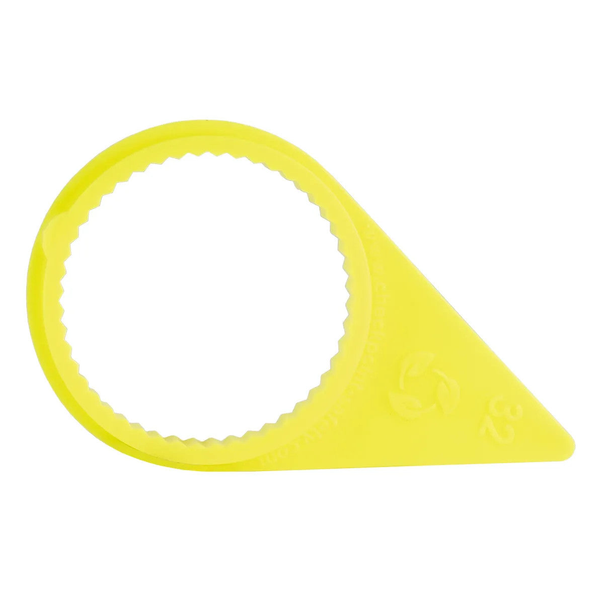 Checkpoint 32mm Fluorescent Yellow Loose Wheel Nut Indicator – 100 per Bag