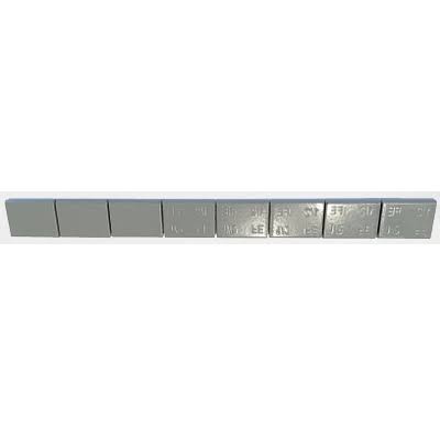 Steel Adhesive Wheel Weight - 1/2 Oz. Seg. - 4 Oz. Strip - 28 Strips per Box