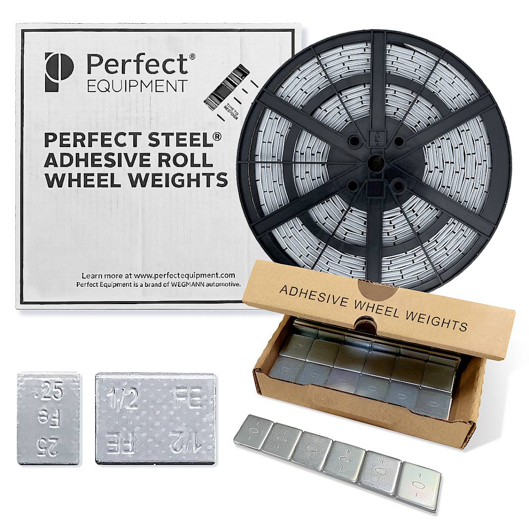 1/2 Oz. Steel Adhesive Wheel Weight Roll - 352 Segments