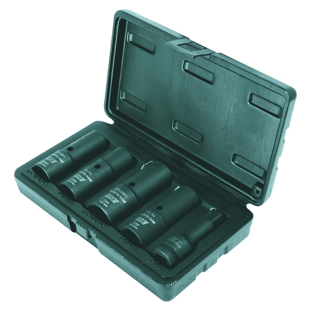 1/2" Drive 5 pc. Flip Socket Set