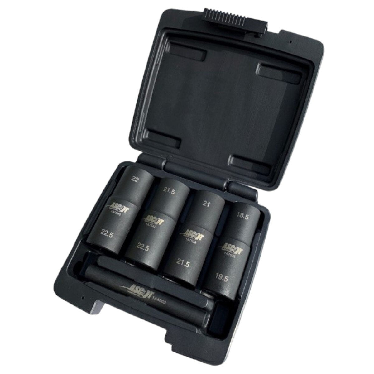 5 Pc. 1/2" Drive Size Flip Socket Set