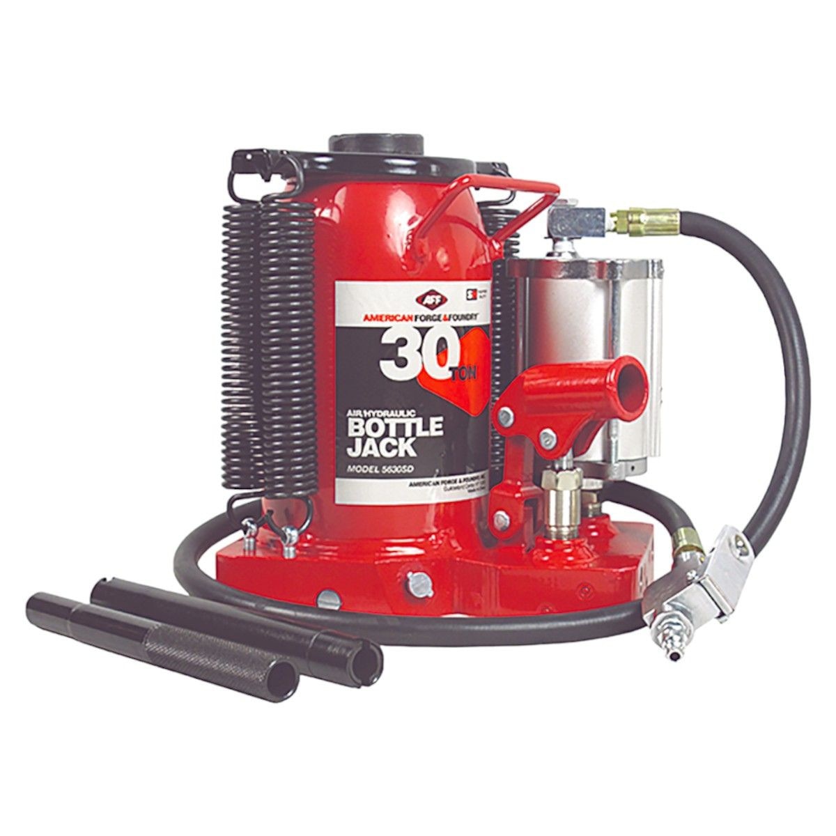 30-Ton Super Duty Air/Hydraulic Bottle Jack