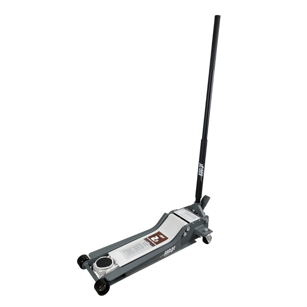 Ascot 2-Ton Capacity Low Profile Floor Jack - 1 Pc. Handle