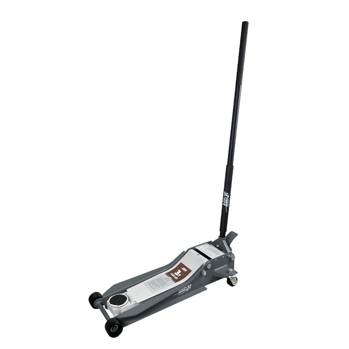 Ascot 3-Ton Capacity Floor Jack - 1 Pc. Handle