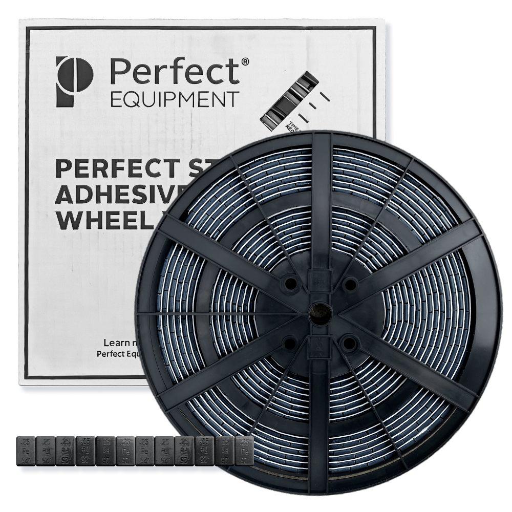 Black Steel Adhesive Wheel Weight Roll - 1/2 Oz. - 480 Segments
