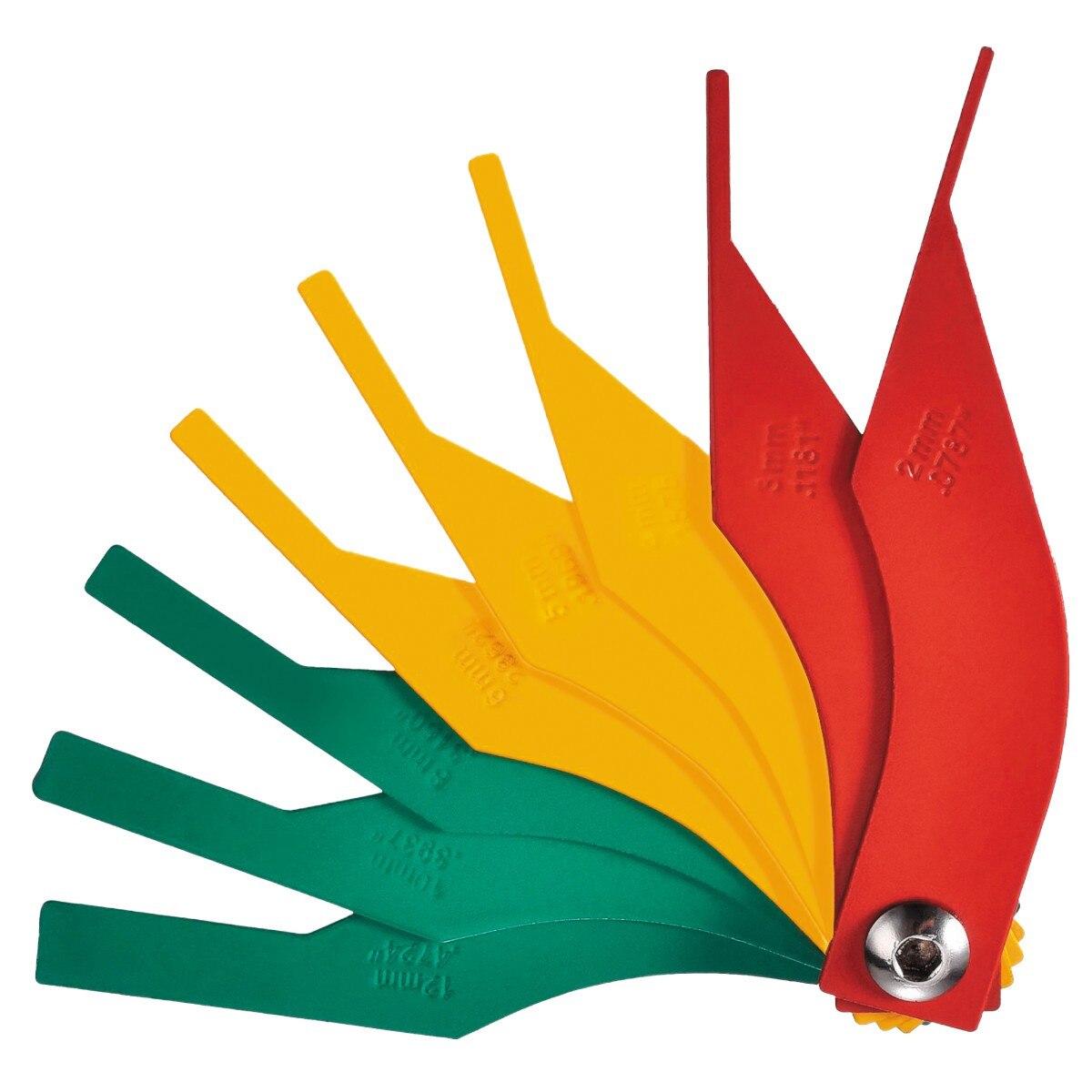 8-Piece Brake Lining Thickness Gauge