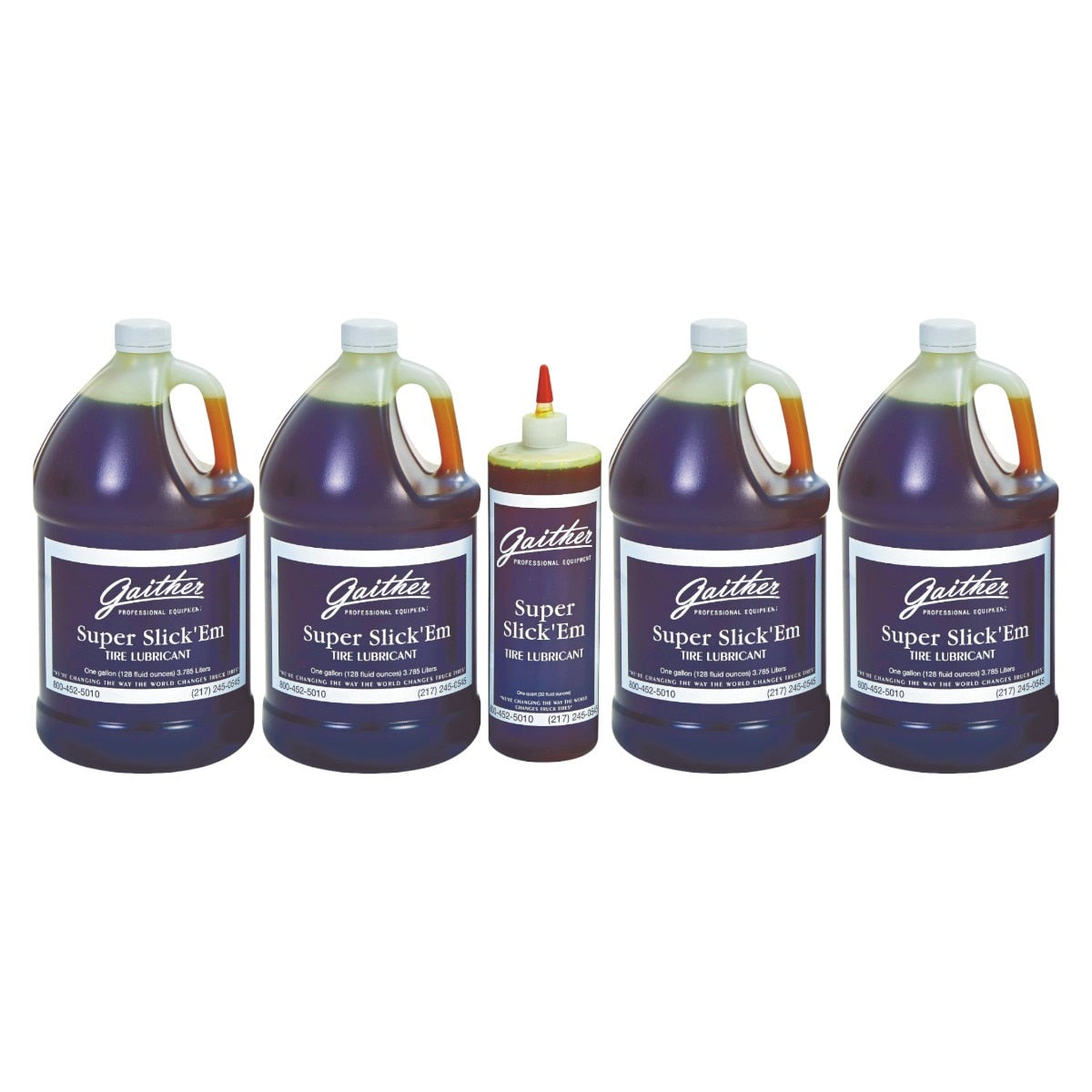 Gaither Super Slick'em Lubricant - 4 Gallons per Case