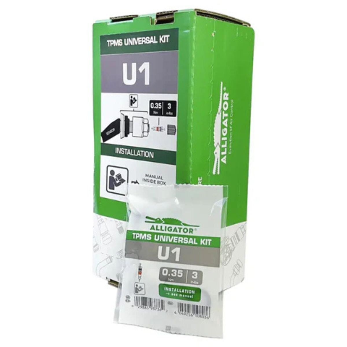 Alligator U2 Universal Rubber Replacement TPMS Valve Stem – Box of 20