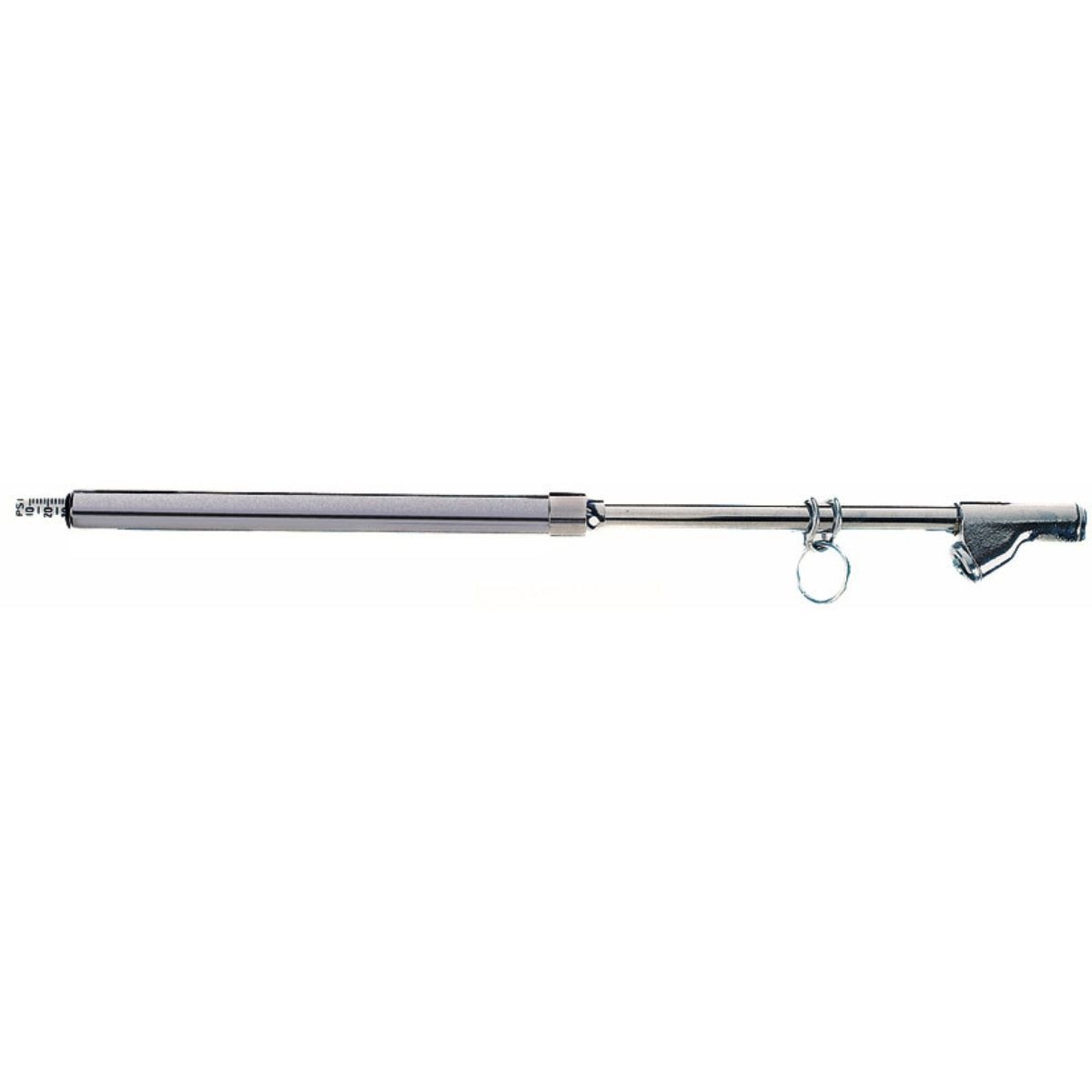 Dual Straight Service Chuck Gauge (10-150 lbs.) Chrome Plated