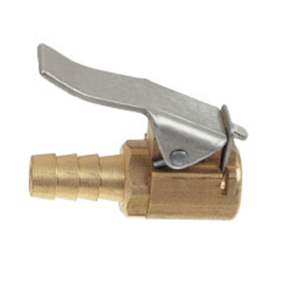 Euro-Style Air Chuck 1/4" Hose Barb (Open)