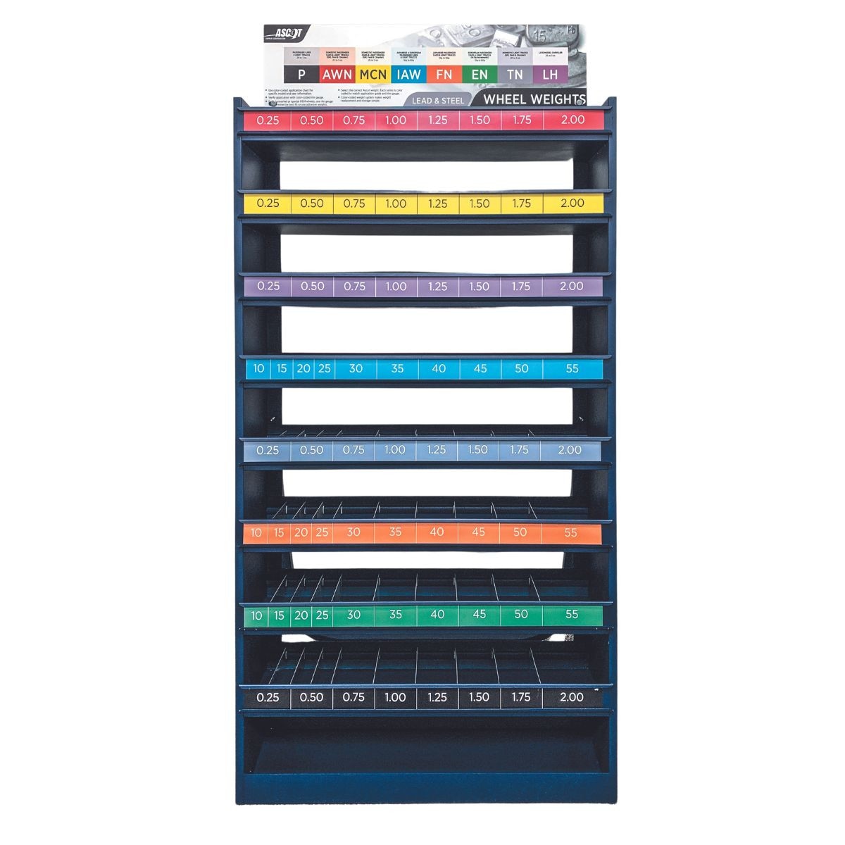 Metal Wheel Weight Rack