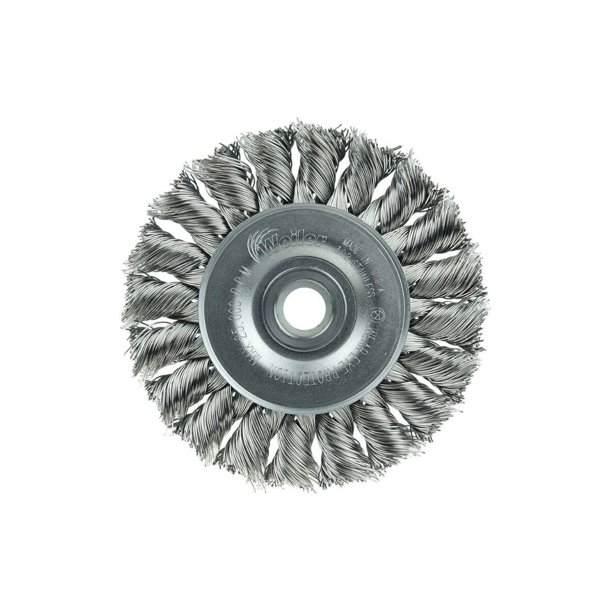 3" Standard Twist Knot Wire Wheel