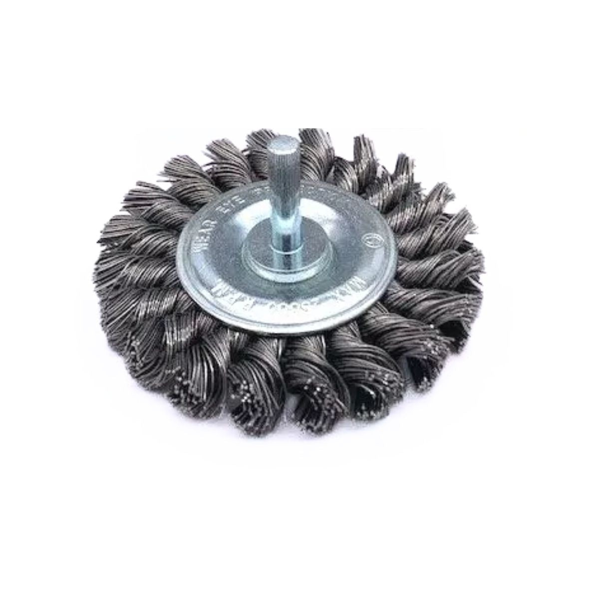 3-1/4" Stem Mounted Knot Wire Wheel