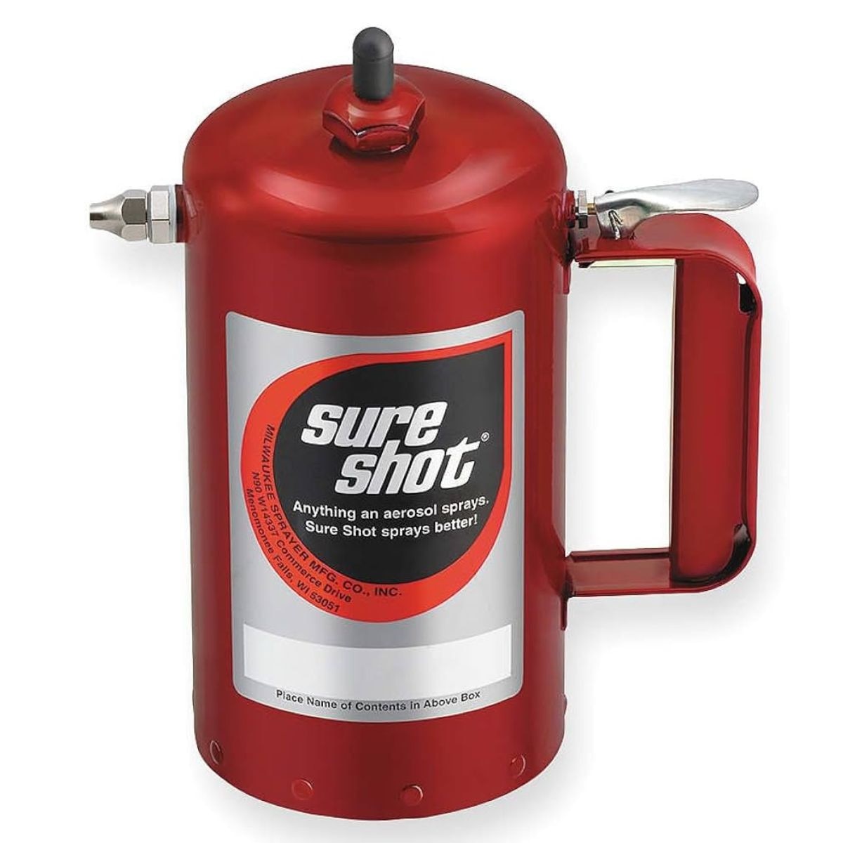 Sure Shot Enameled Steel Sprayer - Red