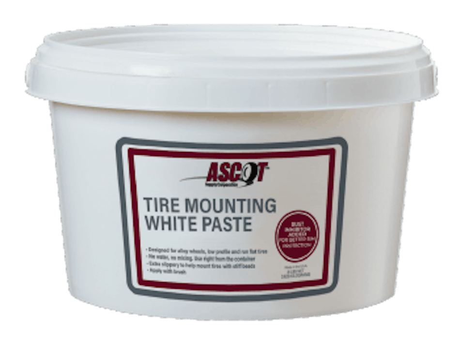 Ascot White Tire Mounting Paste - 22 Lb. Pail