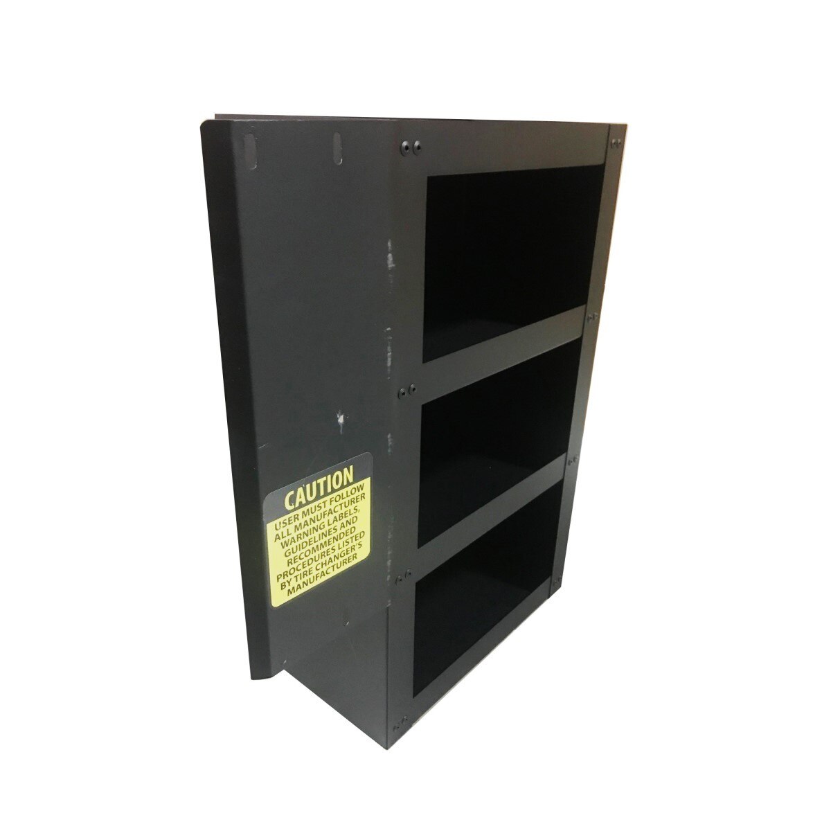 Storage Cabinet for Rim Clamp Tire Changers
