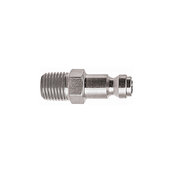 Auto Type C 1/4" Bdy 1/4" NPT - Male Plug