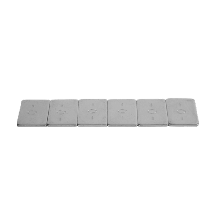 Steel Adhesive Wheel Weight 1 Oz. Seg. - 6 Oz. Strip - 15 Strips/Box