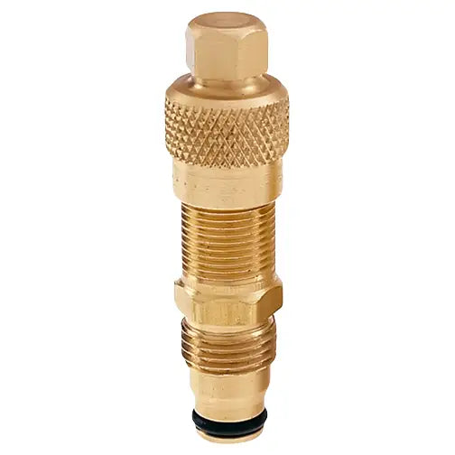 Straight Valve Equipped w/ Core and Hex Cap- 1-1/2" Height