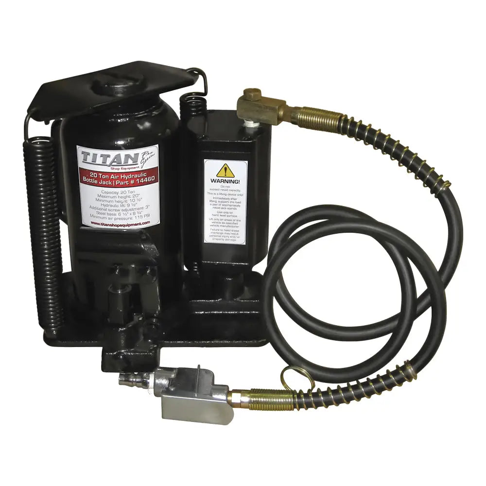 20-Ton Titan Air/Hydraulic Bottle Jack